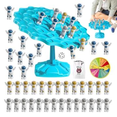 Imagem de Jogo De Tabuleiro Astronauta Equilíbrio | Brinquedos Coordenação Motora,Jogo De Tabuleiro Pais E Filhos,Para Crianças Em Casa, Festas, Escola, Aniversário E