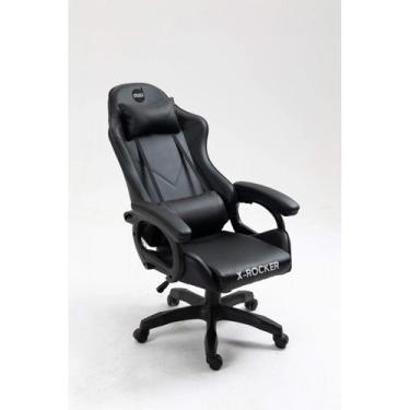 Imagem de Cadeira Gamer XRocker Reclinável Preta 62000151 - Dazz