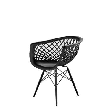 Imagem de Cadeira para Sala de Jantar Web Dsw Inj Preto