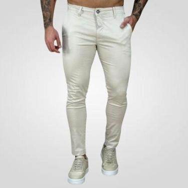 Imagem de Calça Alfaiataria Masculina Skinny - Visual Jeans-Masculino