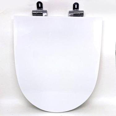 Imagem de Assento Sanitário Poliéster Para Louça Liss/Lift (Docol) Slow Close Cr