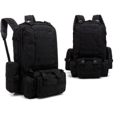 Imagem de Mochila 55l Militar Tática Assualt Viagem Camping Multiuso - Unistar, 