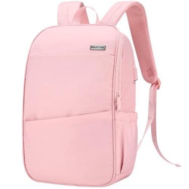 Imagem de Mochila para laptop MAXTOP Deep Storage com USB de 15,6" resistente à 