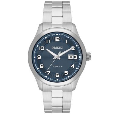 Imagem de Relógio Orient Masculino Ref: Mbss1517 D2sx Casual Solar Prateado