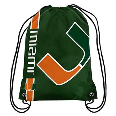 Imagem de Mochila com cordão Miami Hurricanes NCAA Big Logo