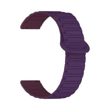 Imagem de Pulseira De Silicone Magnética Macia Amazfit Helio Sport - Acessório D