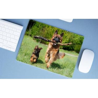 Imagem de Mouse Pad Grande, Pastor Alemão - Deluzz