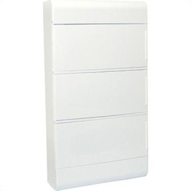 Imagem de Centrinho Steck Pvc 36 Disjuntor Din Sobrepor Branco