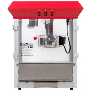 Imagem de Pipoqueira Elétrica Profissional TableTop King com Panela até 236 mL em Aço Inoxidável, 110V 850W