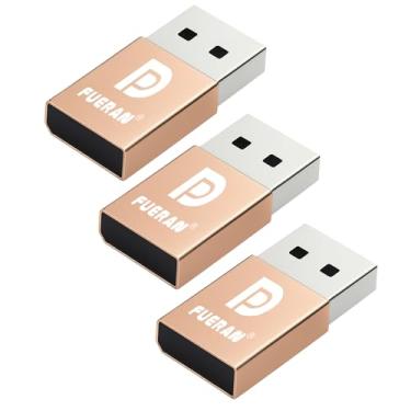 Imagem de FUERAN Adaptador de exibição virtual 4K 60Hz USB-C Tipo-C DDC EDID fictício plugue fantasma sem cabeça emulador 2K1080P@60Hz (DP-1080P-60Hz-3P-jin)