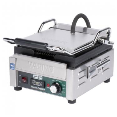 Imagem de Waring WPG150TB Grelha Panini Perfetto Ranhurada Timer 208V 2400W 25x23 cm