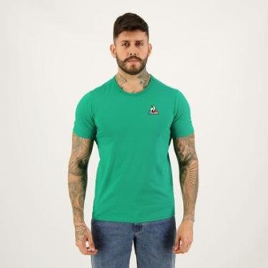 Imagem de Camiseta Le Coq Sportif Classic N°4 Verde-Masculino