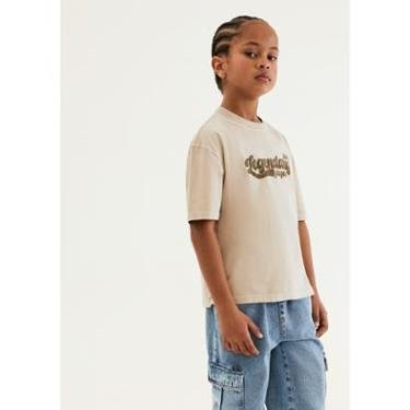 Imagem de Camiseta Infantil Menino Estampada Em Algodão-Masculino