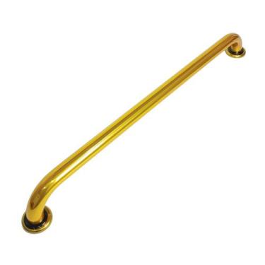 Imagem de Alças Barra De Apoio 80cm Banheiro Idoso Deficiente Dourado - Montelar