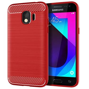 Imagem de Capa para Samsung Galaxy J2 2018, sensação macia, proteção total, anti-arranhões e impressões digitais + capa de celular resistente a arranhões para Samsung Galaxy J2 2018