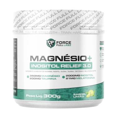 Imagem de Magnésio + Inositol Relief 300g - Force Full Labz (300g, Limão)