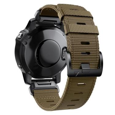Imagem de Pulseira de Nylon Ajustável EKINGEEK para Garmin Fenix 7/6/5