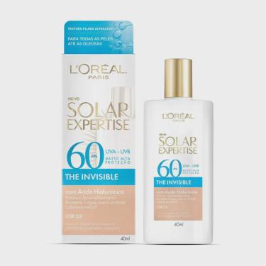 Imagem de Protetor solar facial loréal paris solar expertise the invisible cor 2.0 FPS60 40G
