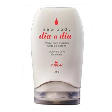 Imagem de Creme Para Mãos Luvas De Silicone/ Morango Com Chocolate - New Connect