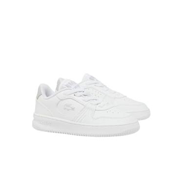 Imagem de Lacoste Tênis unissex para bebês L001, Branco/Branco, 17