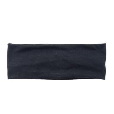 Imagem de Bandanas esportivas modernas para mulheres, elásticas, macias, antiderrapantes, faixas de cabelo para treino diário, corrida, esportes, ioga, preto