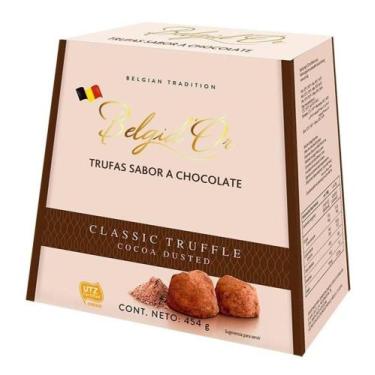 Imagem de Truffles belgian - trufas chocolate tradicional 454g - Belgian Truffle