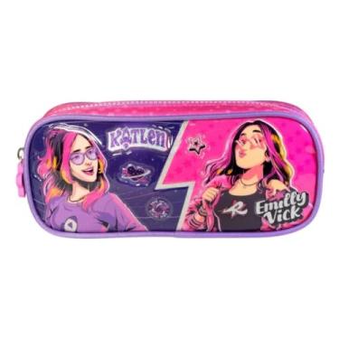 Imagem de Estojo Simples Escolar Emilly Vick X