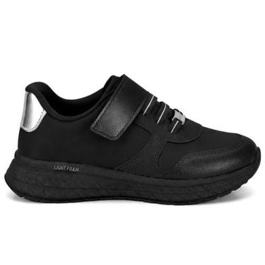Imagem de Tenis Infantil Com Amortecedor Molekinha 2580.111, Preto, 30