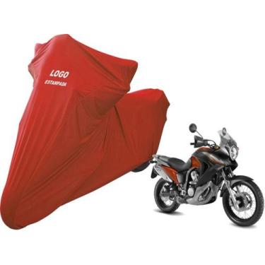 Imagem de Capa Para Moto Honda XL 700V Transalp Alta Durabilidade - Mz, Vermelha
