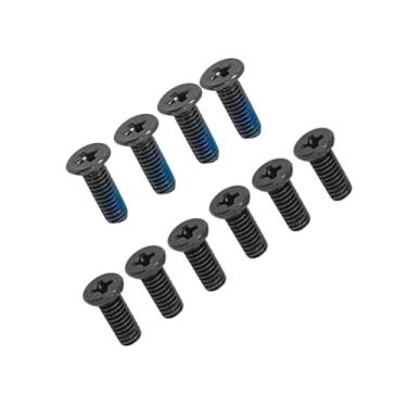 Imagem de Gintai 10 peças de substituição de parafusos de capa de base inferior inferior para HP Hotel 17-CN 17-CP 470 G8 G9 G10 (preto)