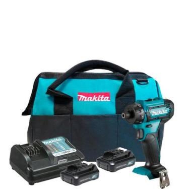 Imagem de Parafusadeira Df033 Com  2 Baterias + Carregador e Bolsa - MAKITA