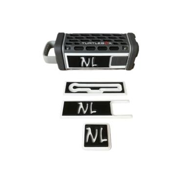 Imagem de Next Level Inc | Almofadas Turtlebox Seadek | Serve apenas para o modelo Ranger | Design personalizado de próximo nível | Suporte adesivo | Acessórios para alto-falante Turtlebox | Preto/Branco