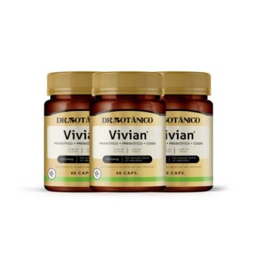 Imagem de KIT 03 UN VIVIAN 700MG 60 CAPSULAS - DR. BOTÂNICO