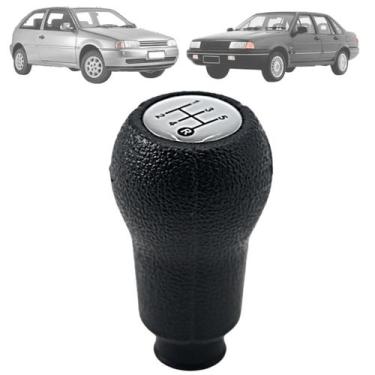 Imagem de Manopla Bola Câmbio Gol Santana 1995 Até 1998 - Nat, Resina Prata