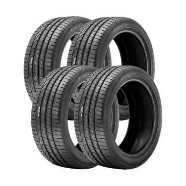 Imagem de Jogo 4 Pneus Pirelli Aro 18 P Zero (MOE) 225/40R18 92W Run Flat, 5 ano