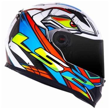 Imagem de Capacete Fechado Ls2 Ff358 Xdron Neon Laranja, SP 55 56