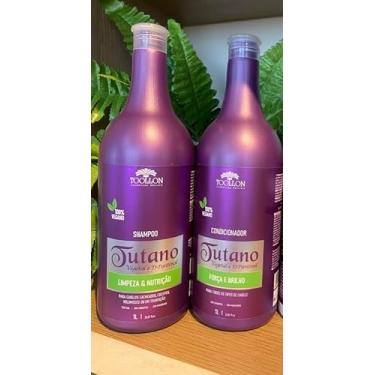 Imagem de kit shampoo e condicionador tutano 1lt toolon cosméticos