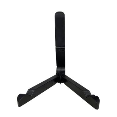 Imagem de Daconovo Suporte para discos de vinil Rack de armazenamento dobrável Vários racks de exibição de armazenamento ajustáveis Antiderrapante Antidanos Suporte para exibição de discos de reprodução perfeit