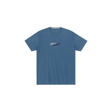 Imagem de Camiseta Plus Size Hangar 33 Pima Azul Tam. G3-Masculino