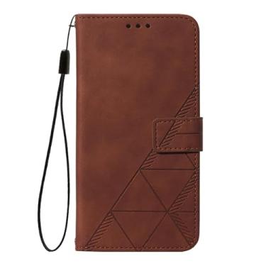 Imagem de OOPKINS Capa carteira para Motorola Moto G24 Power 4G capa carteira retrô luxuosa de couro PU com compartimentos para cartões, suporte de fivela magnética à prova de choque para Motorola Moto G24