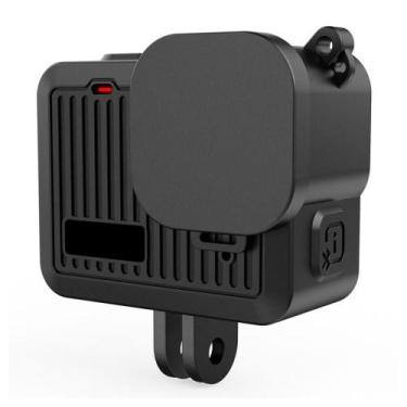 Imagem de Capa de Silicone GoPro Hero 4k (2024) + Tampa para Lente + Cordão - FU
