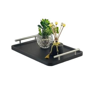 Imagem de Bandeja Cantinho do Café Decorativa Para Servir Bebidas 28x40 - Maraka