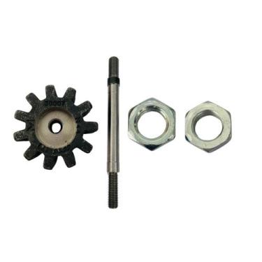 Imagem de Kit Pinhão+Eixo C/ Rosca+Porca Da Betoneira 400l Max/Rental - Menegott