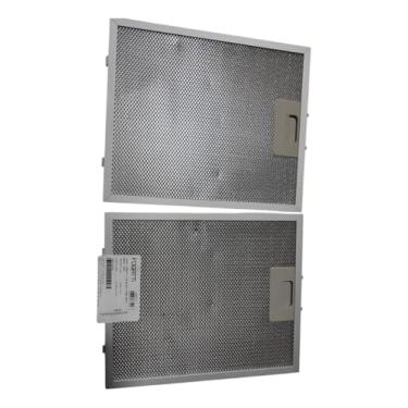 Imagem de Kit 2 Filtro Tela Coifa Ilha Inox Black Vidro Reto Original