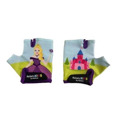 Imagem de Luva infantil esportiva nathor, Violeta, XXS