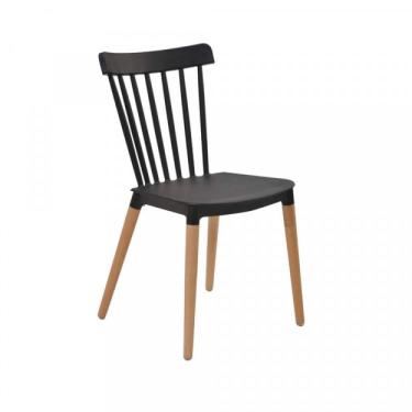 Imagem de Cadeira Madeira Maciça Janaina Rivatti Preto