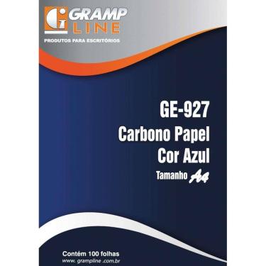 Imagem de Papel Carbono para Lapis A4 Papel AZUL GE 927 GRAMP Line