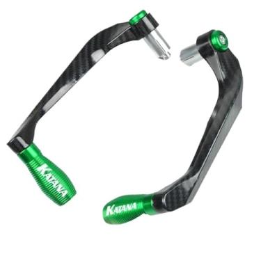 Imagem de Protetor de guidão de motocicleta, protetores de mão para extremidades de guidão, proteção para alavancas de freio de embreagem, acessórios de reposição para Suzuki KATANA 600 GSXF600 GSXF750 GSX600F