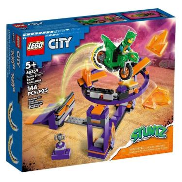 Imagem de Lego City Desafio De Enterradas Com Acrobacias 144 Pcs