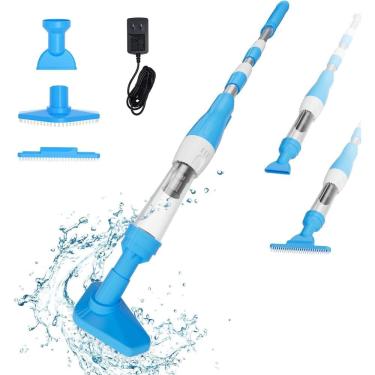 Imagem de Limpador de piscina YSMJ 3 em 1 recarregável sem fio para piscinas